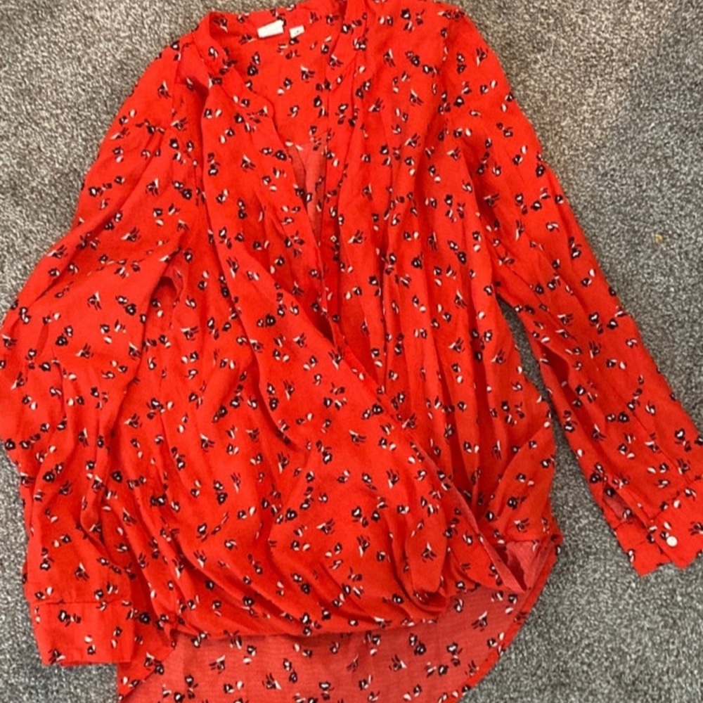 Maternity blouse, small